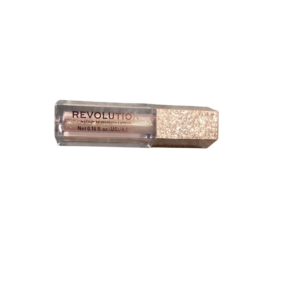 Revolution Makeup Londo Jewel Collection Lip Topper Shimmer Gloss 4.5ml RoseGold